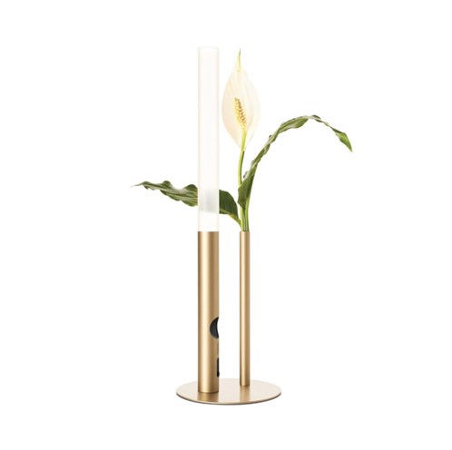 CINI&NILS+Lauavalgusti OGNIDOVE TAVOLO Led 2W 2.700K 260 lm CRI90 kuldne. Eraldi tellida alus art. 1321 ja lillevaas art. 1311.