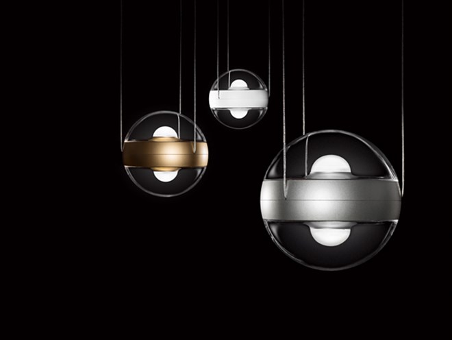 CINI&NILS+Rippvalgusti SFERICO LED 2x9W 2x1100lm 2800K CRI92 valge / l�bipaistev