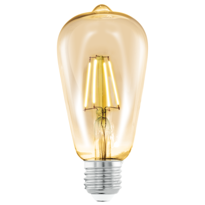 LED lamp, 4W E27 220lm 2200K 25000h (Ø64mm, h=140 mm) (22W hõõglamp)