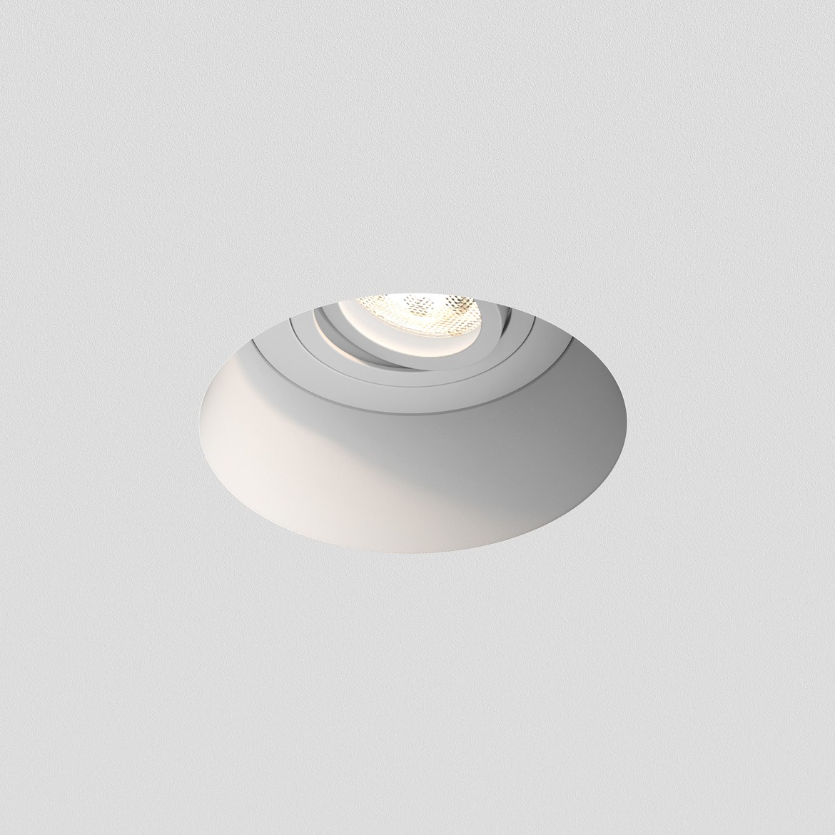 Blanco Round Adjustable Max 6W GU10 LED IP20 süvisvalgusti, hämardatav, kips