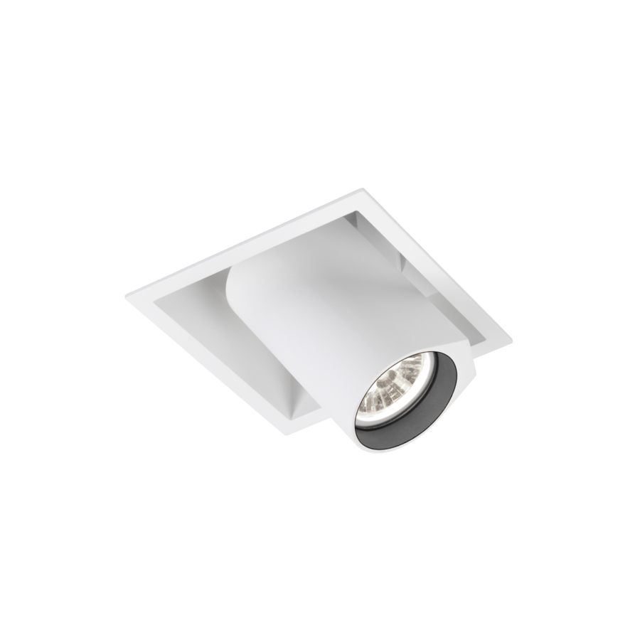 BLIEK SQUARE 1.0 LED 9W 735lm 2700K CRI>90 36°, süvisvalgusti, valge, liiteseadmeta