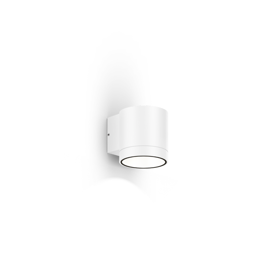TAIO ROUND WALL OUTDOOR 1.0 LED 12W 430lm 2700K CRI>90 105°, IP65, hämardatav phase-cut, seinavalgusti, matt valge
