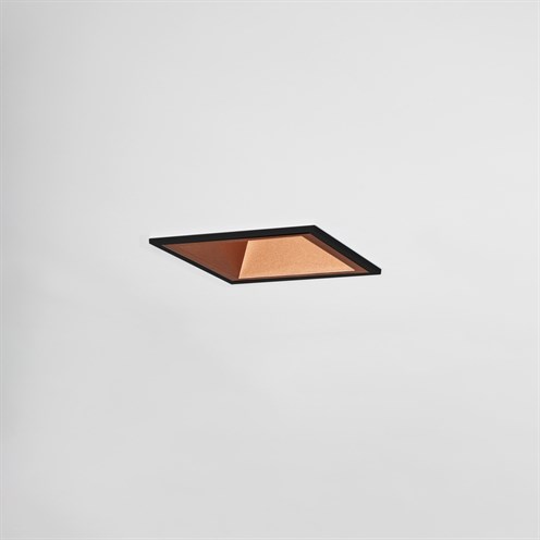Nexia+Drac 115mm LED 18W 2042lm 3000K CRI>90 60° UGR<13, süvisvalgusti, must/vask
