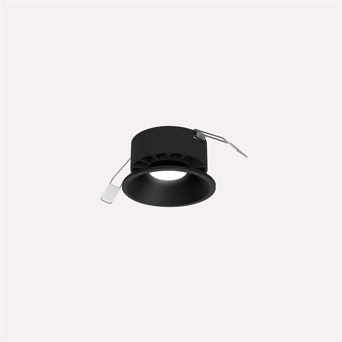 Nexia+Plain LED 12W 1013/1067/1120lm 2700/3200/4000K (lülitiga reguleeritav) CRI>90 36°, süvisvalgusti, must