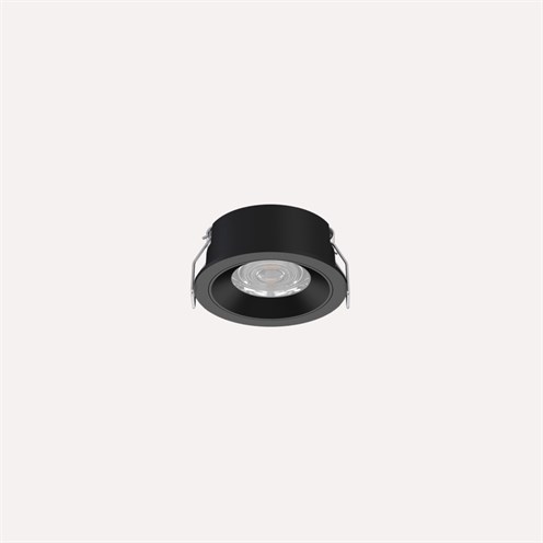 Nexia+Onno Compact 60 LED 6W 826lm 3000K CRI>90 38°, hämardatav DALI, süvisvalgusti, must
