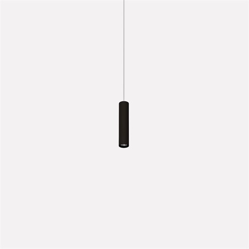 Nexia+BCN 50 Air 260mm LED 9W 934lm 3000K CRI>90 40°, hämardatav DALI, rippvalgusti, must