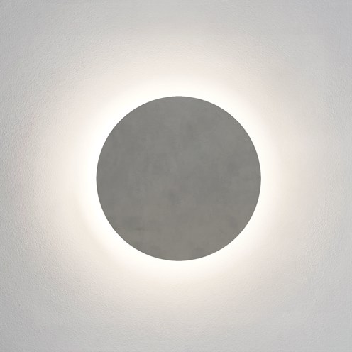 ASTRO+Eclipse Round 300 LED 12,6W 597lm 3000K IP44 seinavalgusti, betoon