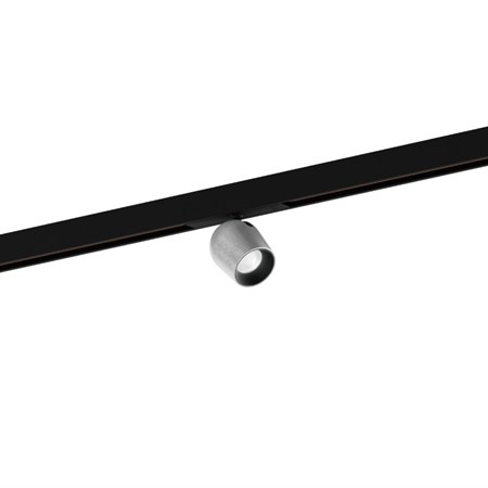 Wever & Ducré+DOMY on STREX 1.0 LED 7W 560lm 2700K CRI>90 25°, siinivalgusti, matt must/alumiinium