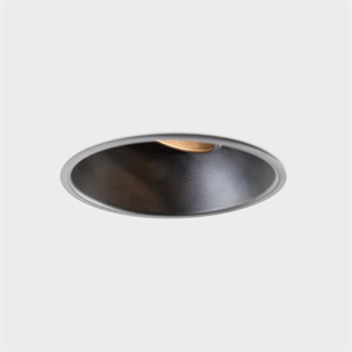 Modular+Lotis Round Recessed Adjustable 97 1x max. 50W GU10, süvisvalgusti, matt must