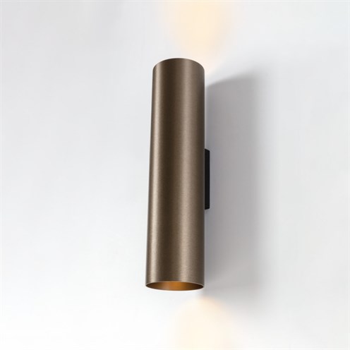 Modular+Nude Wall Up/Down 70 2x max. 20W E27, seinavalgusti, anodeeritud harjatud pronks