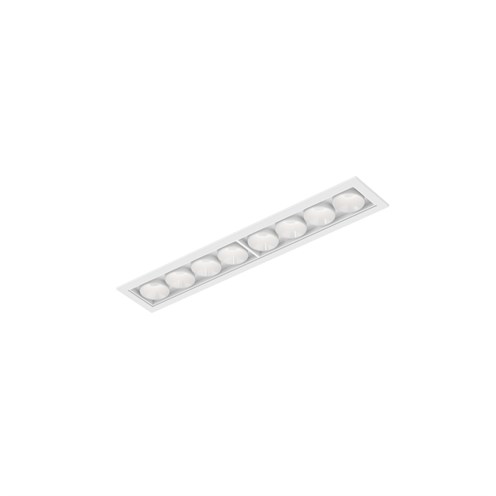 Wever & Ducré+LINOO 8.0 LED 16W 800lm 700mA 2700/3000K CRI>90 39°, süvisvalgusti, matt valge, liiteseadmeta
