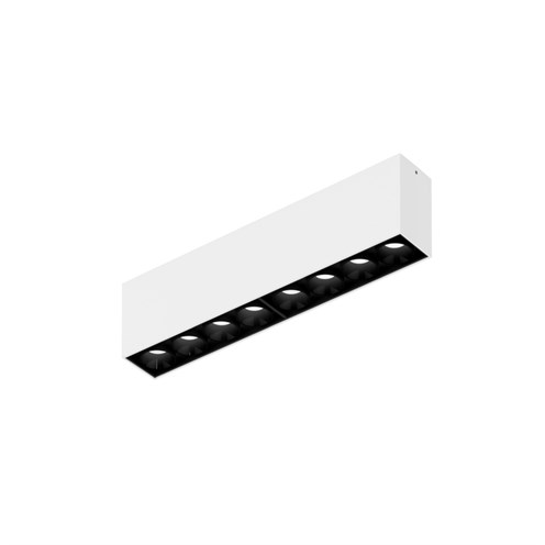 Wever & Ducré+LINOO SURFACE 8.0 LED 19W 760/800lm 2700/3000K CRI>90 39°, hämardatav phase-cut, laevalgusti, matt valge/must