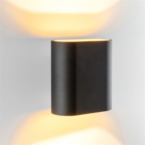 Modular+Duell Wall Up/Down 2x LED 12W 695lm 2700K CRI>90, hämardatav DALI, seinavalgusti, must/anodeeritud kuld