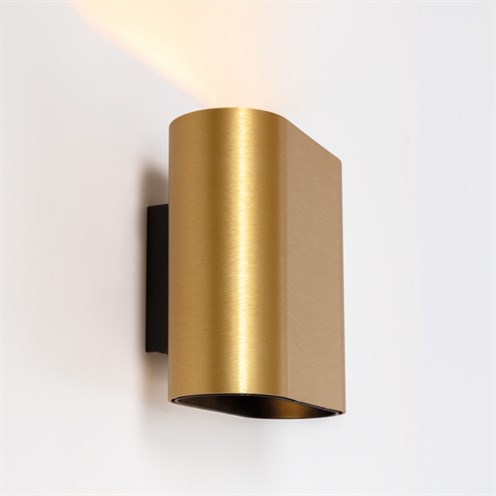 Modular+Duell Wall Up/Down 2x LED 12W 537lm 2700K CRI>90, hämardatav DALI, seinavalgusti, anodeeritud harjatud šampanja/matt must