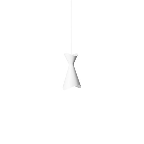 LYFA+NINOTCHKA PENDANT 125 max. 40W G9, rippvalgusti, matt valge