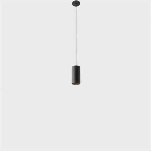 Modular+Minude Suspended 45 1x LED 5.7/8.5W 429/579lm 350/500mA 2700K CRI>90 29°, süvisvalgusti, must, liiteseadmeta