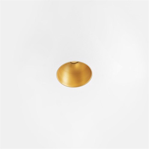 Modular+Thimble Recessed Trimless 70 1x LED 5.7/8.5W 437/590lm 350/500mA 2700K CRI>90 30°, IP55, süvisvalgusti, anodeeritud harjatud kuldne, liiteseadmeta