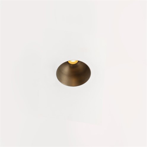 Modular+Thimble Recessed Trimless 70 1x LED 5.7/8.5W 438/591lm 350/500mA 2700K CRI>90 30°, IP55, süvisvalgusti, anodeeritud harjatud pronks, liiteseadmeta