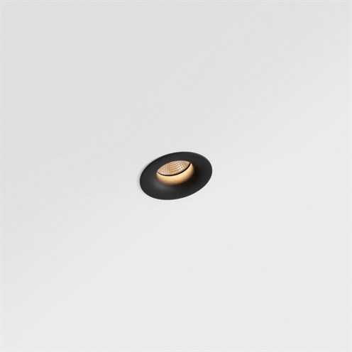 Modular+Smart Cake Recessed 82 1x LED 5/10.6W 372/641lm 350/700mA 2700K CRI>90 38°, IP55, süvisvalgusti, must, liiteseadmeta