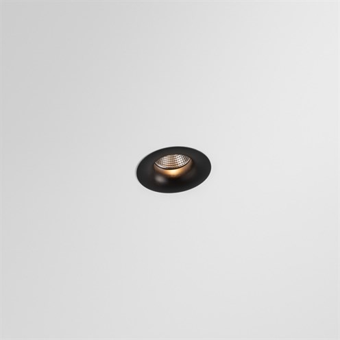 Modular+Smart Cake Recessed 82 1x LED 5/10.6W 412/735lm 350/700mA 2700K CRI>90 37°, IP55, süvisvalgusti, harjatud must, liiteseadmeta