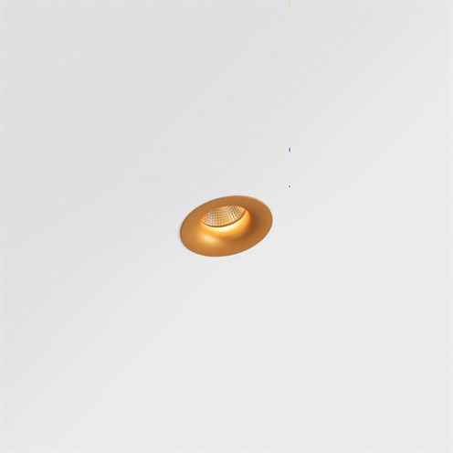 Modular+Smart Cake Recessed 82 1x LED 5/10.6W 413/713lm 350/700mA 2700K CRI>90 38°, IP55, süvisvalgusti, matt kuld, liiteseadmeta