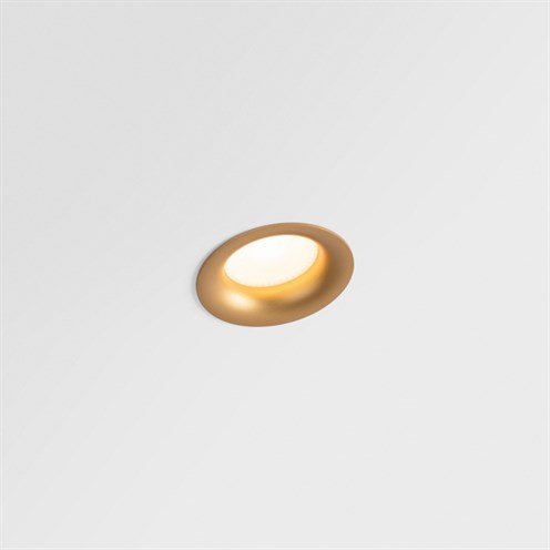 Modular+Smart Cake Recessed 115 1x LED 11/23.4W 694/1266lm 350/700mA 2700K CRI>90, IP54, süvisvalgusti, matt kuld, liiteseadmeta