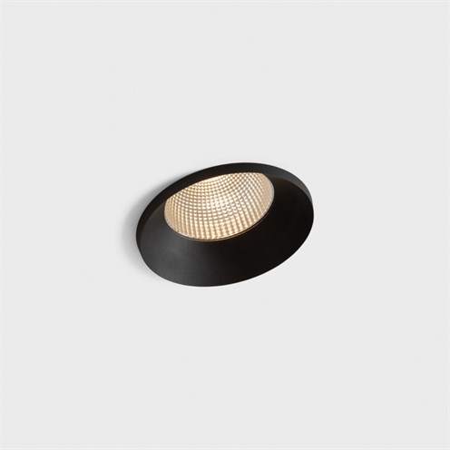 Modular+Smart Kup Recessed 160 1x LED 16.3/49.5W 1805/4563lm 500/1400mA 2700K CRI>90 40°, IP55, süvisvalgusti, must, liiteseadmeta