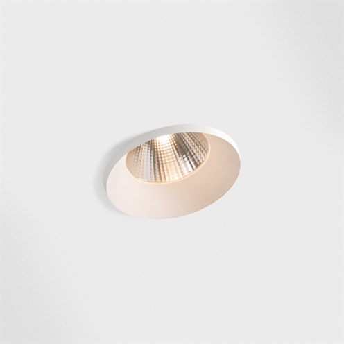 Modular+Smart Kup Recessed 160 1x LED 16.3/49.5W 1807/4569lm 500/1400mA 2700K CRI>90 40°, IP55, süvisvalgusti, valge, liiteseadmeta