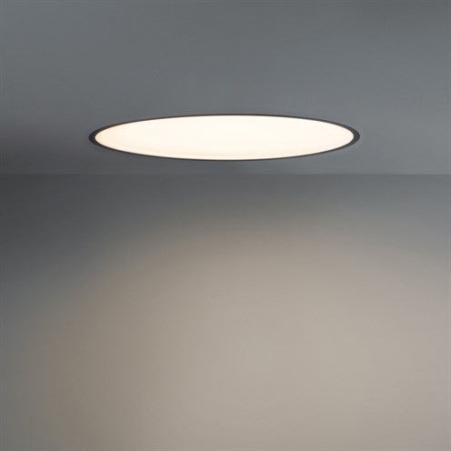 Modular+Flat Moon Recessed 670 1x LED 70W 5626lm 3000K CRI>90 UGR<23, hämardatav Push/DALI, süvisvalgusti, must