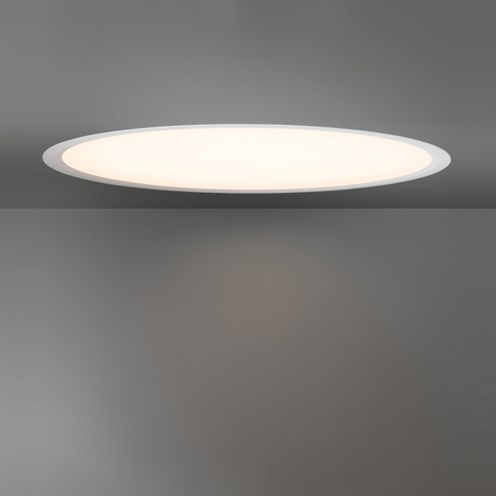Modular+Flat Moon Recessed 970 1x LED 138W 13559lm 3000K CRI>90 UGR<24, hämardatav Push/DALI, süvisvalgusti, valge
