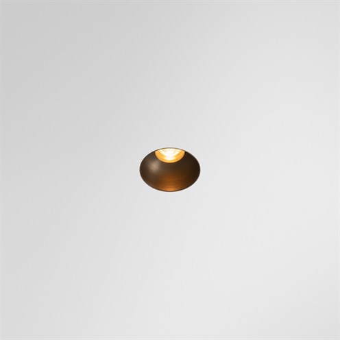 Modular+Minude Recessed Trimless 49 1x LED 5.7/8.5W 442/596lm 350/500mA 2700K CRI>90 29°, IP54, süvisvalgusti, anodeeritud harjatud pronks, liiteseadmeta