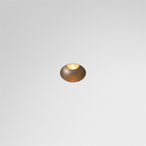 Modular+Minude Recessed Trimless 49 1x LED 5.7/8.5W 446/602lm 350/500mA 2700K CRI>90 29°, IP54, süvisvalgusti, anodeeritud harjatud hõbepronks, liiteseadmeta