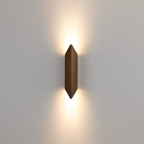 Modular+Chival Wall Up/Down 292 2x LED 3/4.4W 507/684lm 350/500mA 2700K CRI>90 34°, seinavalgusti, anodeeritud harjatud pronks, liiteseadmeta