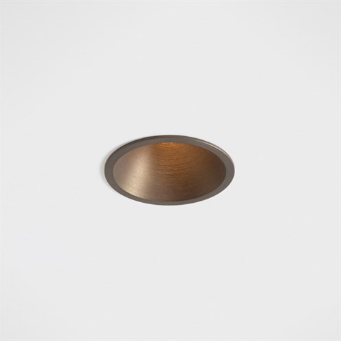 Modular+Modest Recessed 74 1x LED 5/7.2W 527/715lm 350/500mA 2700K CRI>90 24°, IP55, süvisvalgusti, harjatud pronks, liiteseadmeta