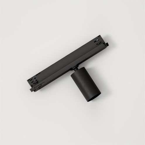 Modular+Nyto Track 230V Adjustable 50 1x LED 19,8W 1143lm 2700K CRI>90 27°, hämardatav DALI, siinivalgusti, matt must, 3F adapter