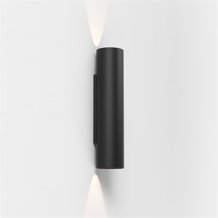 ASTRO+Yuma 300 LED 12W 173lm 2700K, hämardatav phase-cut, seinavalgusti, must