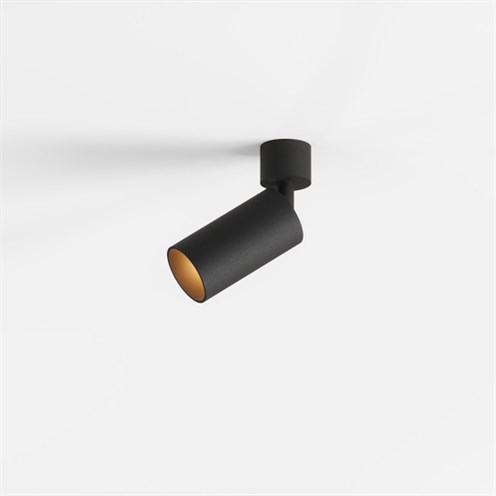 Modular+Nyto Surface Adjustable 50 Round 1x LED 6/17W 617/1143lm 350/900mA 2700K CRI>90 28°, laevalgusti, must, liiteseadmeta