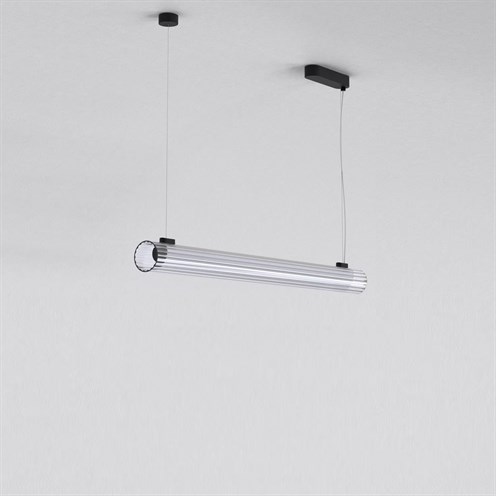 ASTRO+io Pendant 1000 LED 21,1W 1966lm 3000K CRI>90, hämardatav phase-cut, rippvalgusti, matt must