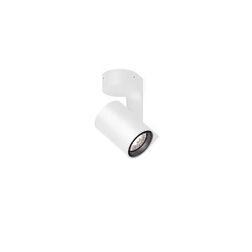 Wever & Ducré+SQUBE ON BASE 1.0 LED 5.9W 400lm 2700K CRI>90 39°, hämardatav phase-cut, laevalgusti, matt valge