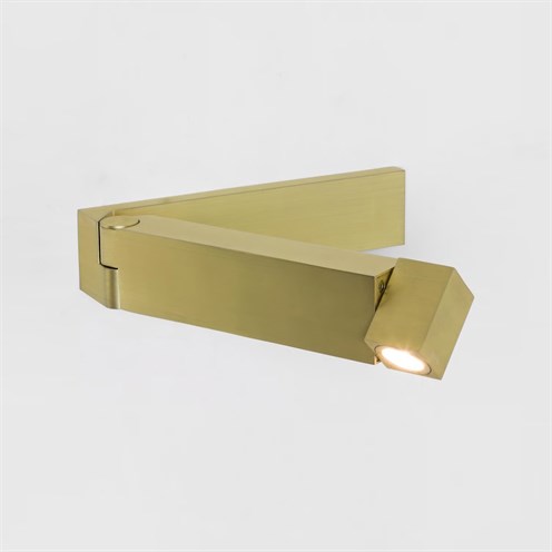 ASTRO+Tosca LED 2,7W 75lm 2700K CRI>90 23°, seinavalgusti, lülitiga, matt kuld