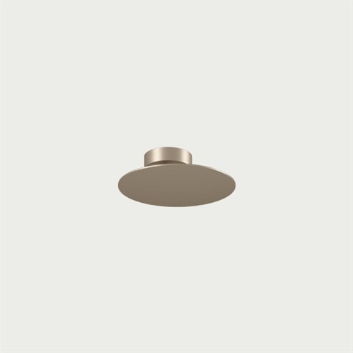 Lodes+Puzzle Round single LED 15W 1750lm 2700K CRI>92, hämardatav, lae- ja seinavalgusti, šampanja