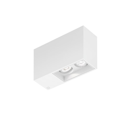 Wever & Ducré+PLANO petit SURFACE 2.0 LED 15W 1100lm 2700K CRI>90 31°, hämardatav phase-cut, laevalgusti, matt valge
