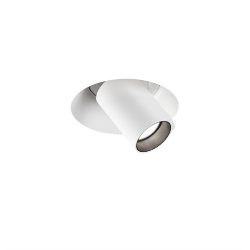 Wever & Ducré+BLIEK ROUND petit trimless 1.0 LED 6W 495lm 350mA 2700K CRI>90 31°, süvisvalgusti, matt valge, liiteseadmeta