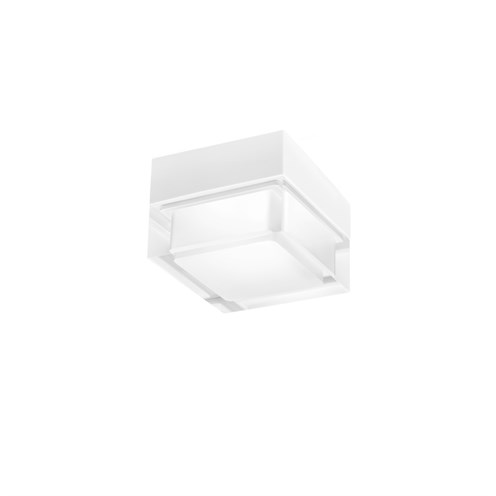 Wever & Ducré+MIRBI SURFACE 2.0 LED 7.2W 640lm 3000K CRI>90, hämardatav phase-cut, IP44, laevalgusti, matt valge/opaal