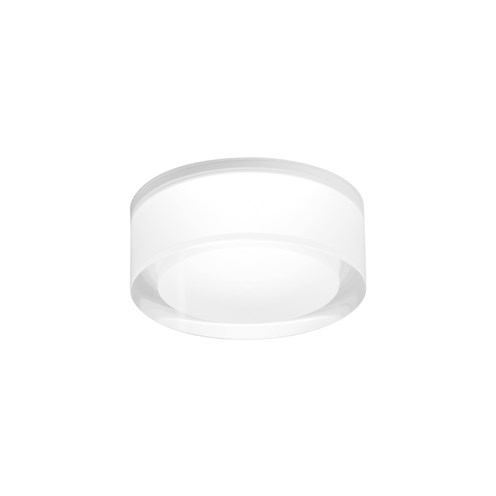 Wever & Ducré+MIRBI 1.0 LED 7.2W 640lm 3000K CRI>90, hämardatav phase-cut, IP44, süvisvalgusti, opaal