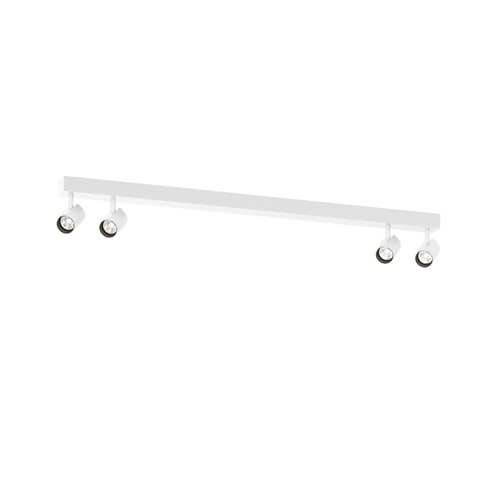 Wever & Ducré+CENO SURFACE 4.0 LED 4x7W 1760lm 2700K CRI>90 35°, hämardatav phase-cut, laevalgusti, matt valge
