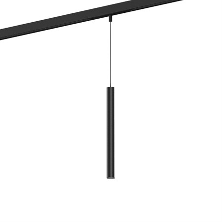 Wever & Ducré+MATCH on STREX 3.0 LED 7W 490lm 2700K CRI>90 54°, hämardatav DALI, siinivalgusti, matt must