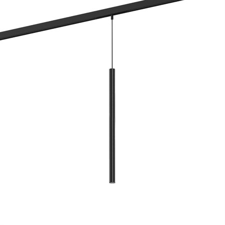 Wever & Ducré+MATCH on STREX 5.0 LED 7W 490lm 2700K CRI>90 33°, hämardatav DALI, siinivalgusti, matt must