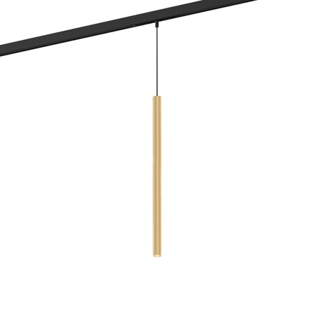 Wever & Ducré+MATCH on STREX 5.0 LED 7W 490lm 2700K CRI>90 33°, hämardatav DALI, siinivalgusti, harjatud šampanja