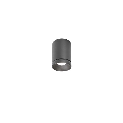 Wever & Ducré+TAIO ROUND SURFACE 1.0 LED 10,9W 410lm 3000K CRI>90 105°, hämardatav phase-cut, IP65, laevalgusti, antratsiithall